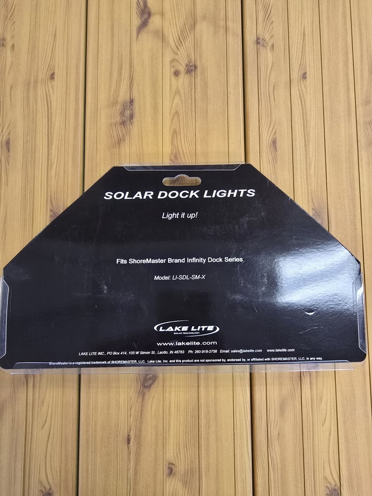 Lake Lite Solar Dock Light