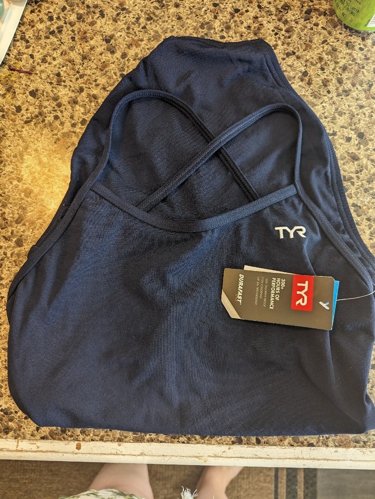 Tyr Trinityfit Solid 401 Navy Size S(30)