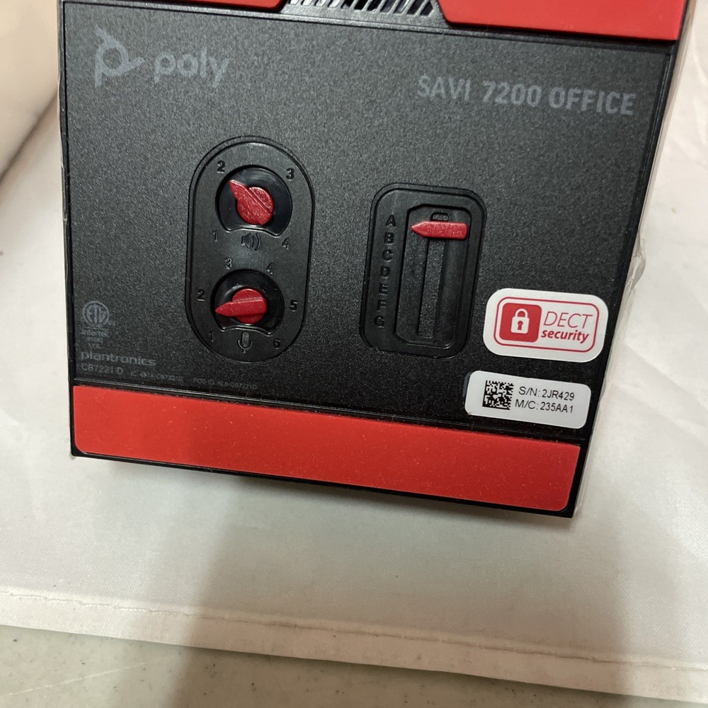 Plantronics Polycom SAVI 7220 Wireless office headset