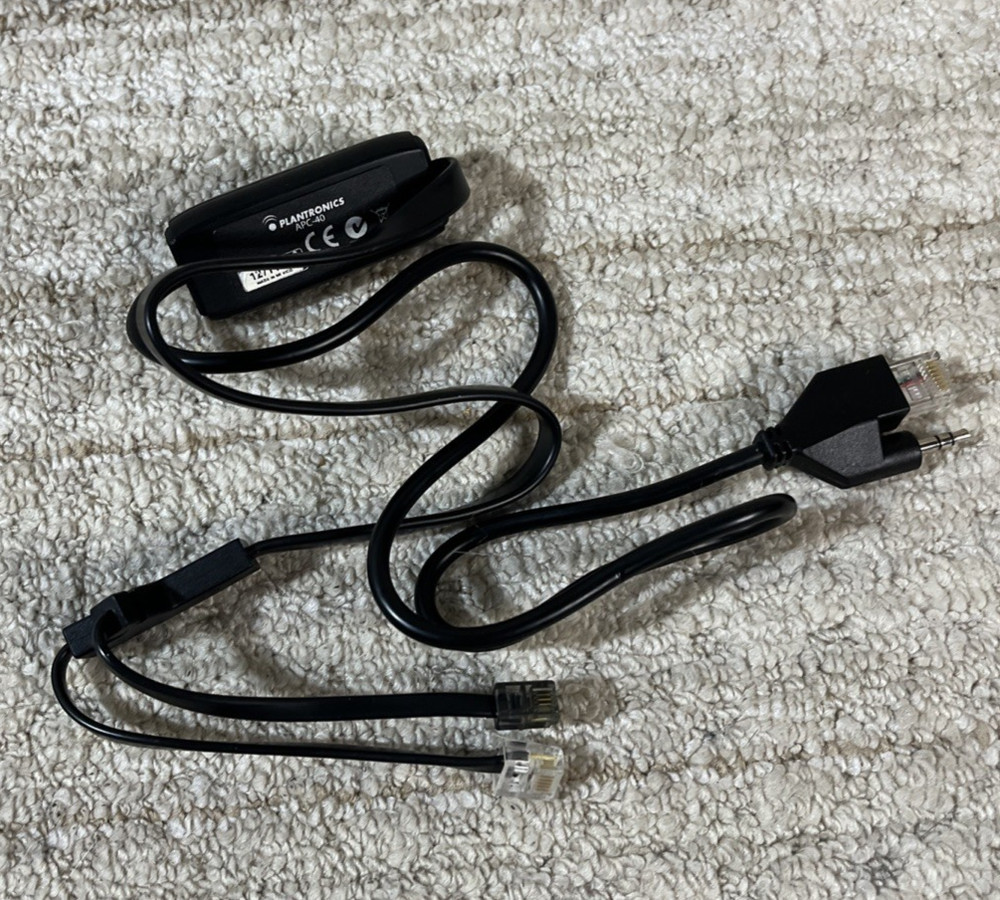 Plantronics APC 40 Electronic Hook Switch Cable