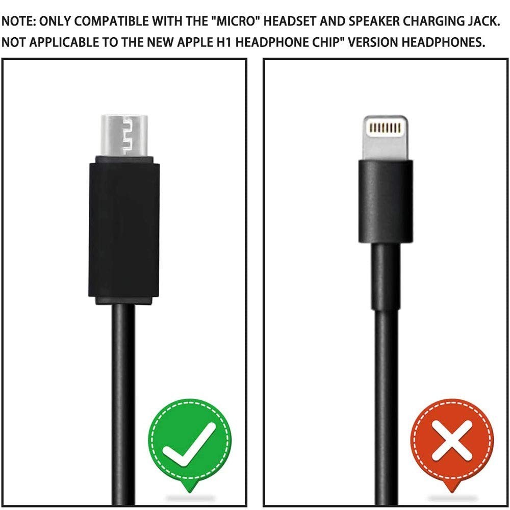 High-Performance Micro USB Charging Cable for Beats Solo & Powerbeats Series