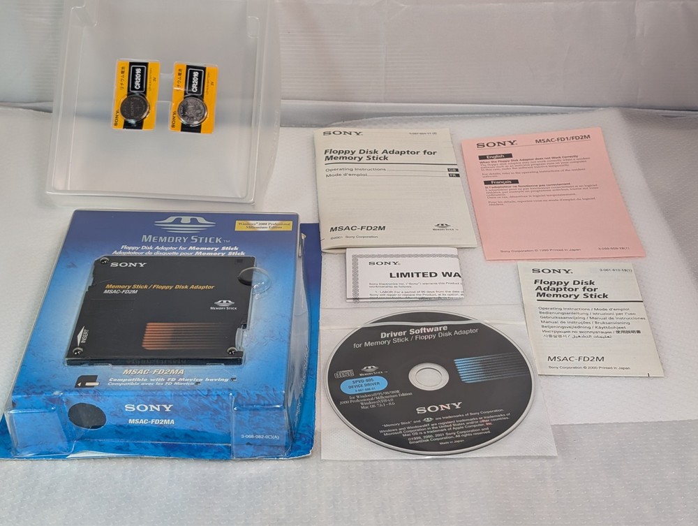 Sony MSACFD2M Floppy Disc Interface Adapter for Memory Stick (MSAC-FD2MA)