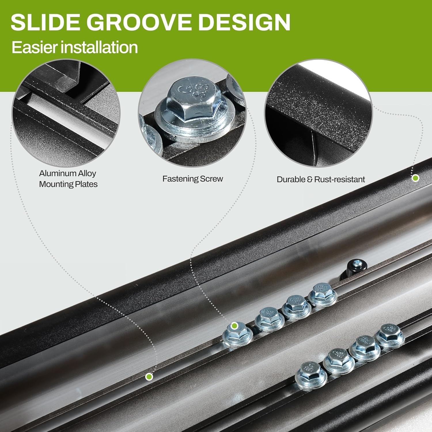 6" Running Boards for 2009-2026 Dodge Ram 1500 2500 3500 Crew Cab Side Step ....