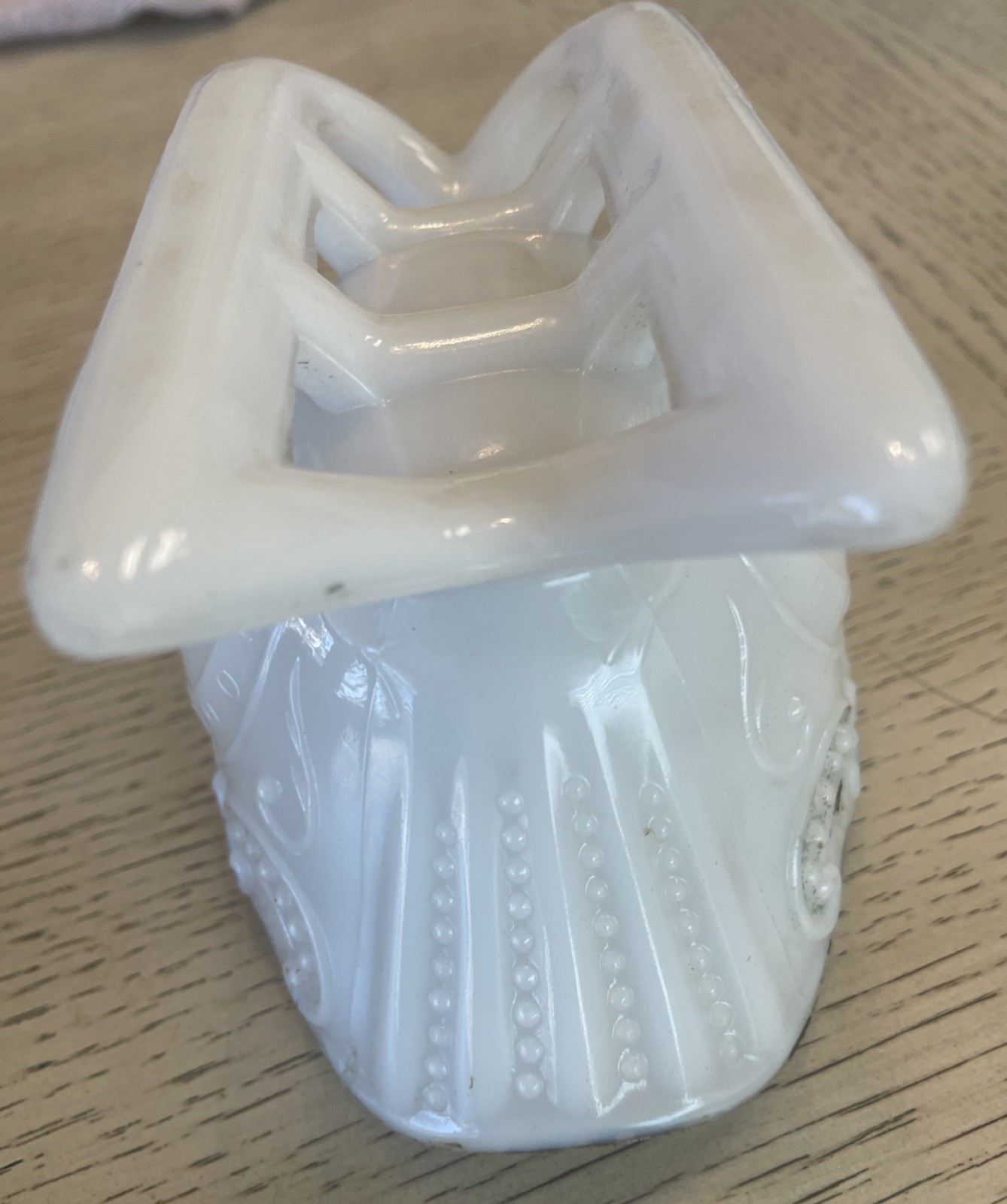 Antique RARE Westmoreland Chick in Egg On Sleigh Milk Glass 100+ Yrs Old!