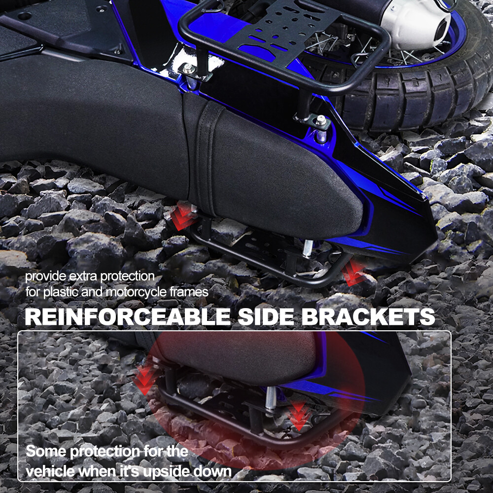 Fit For HONDA CRF250L 2012-2020 Rear Luggage Rack & Side Carrier Pannier Rack