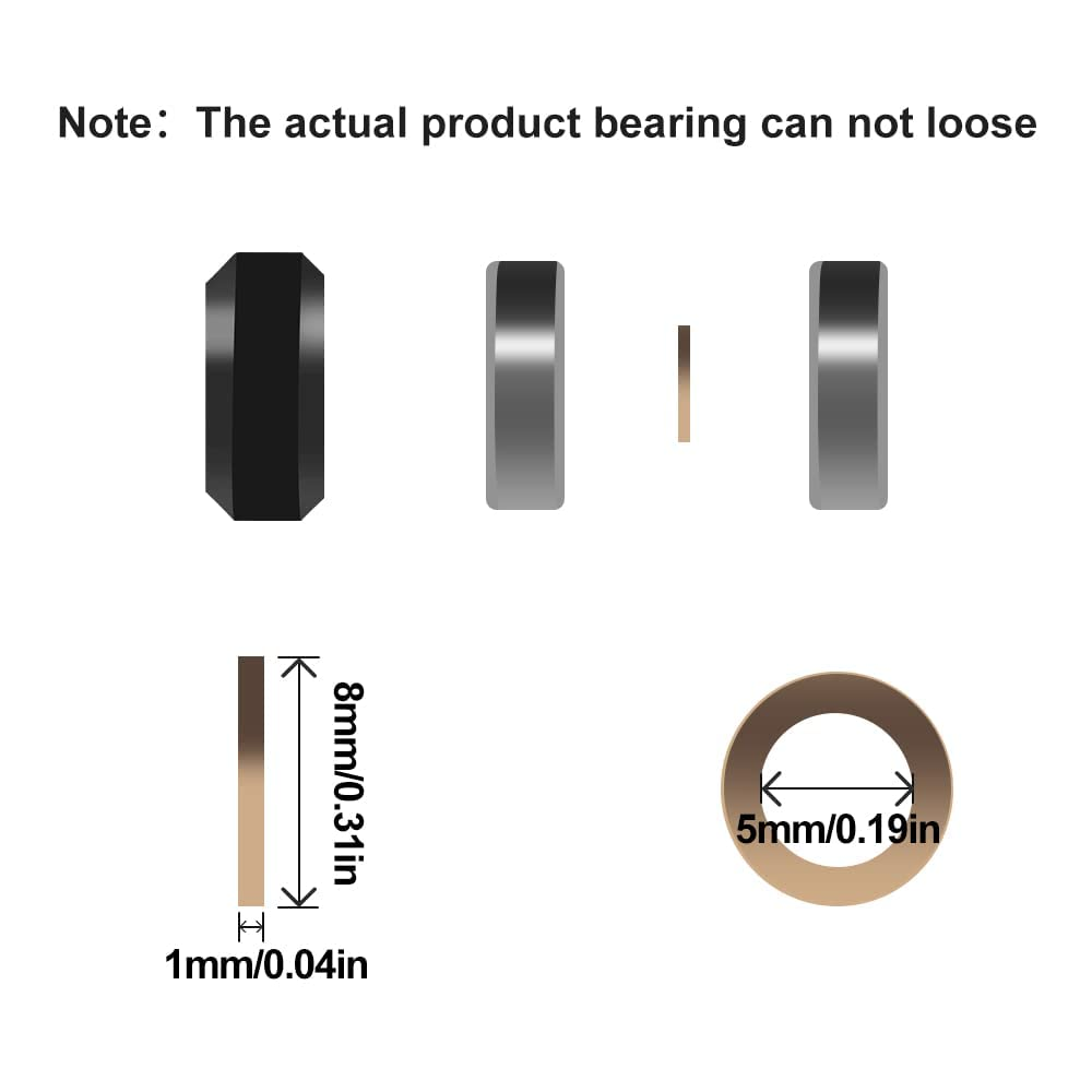 Official Creality 3D Printer Ender 3 Wheel, 3D Printer POM Wheel Plastic Pulley