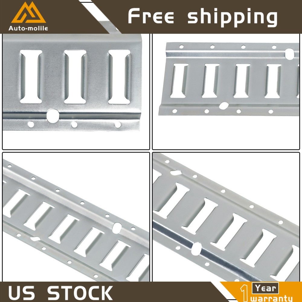 Durable 32 Pack 8' E Track Tie Down Rail Syste Portable Multi Purpose Galvanized