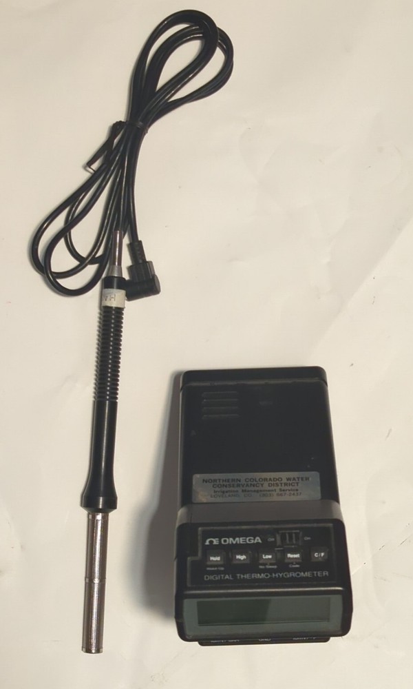 Omega RH411 Digital Thermo-Hygrometer/Probe