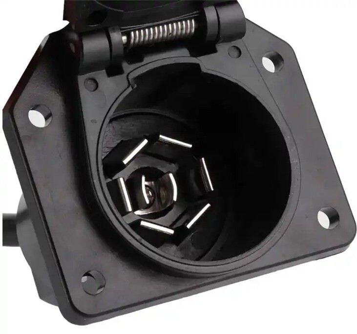 7 pins trailer tow plug socket