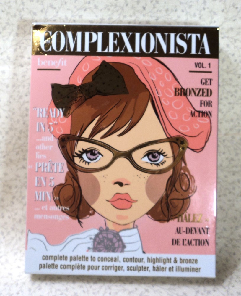Benefit Complexionista Vol. 1 - Concealer, Highlighter & Bronzer Palette - Boxed