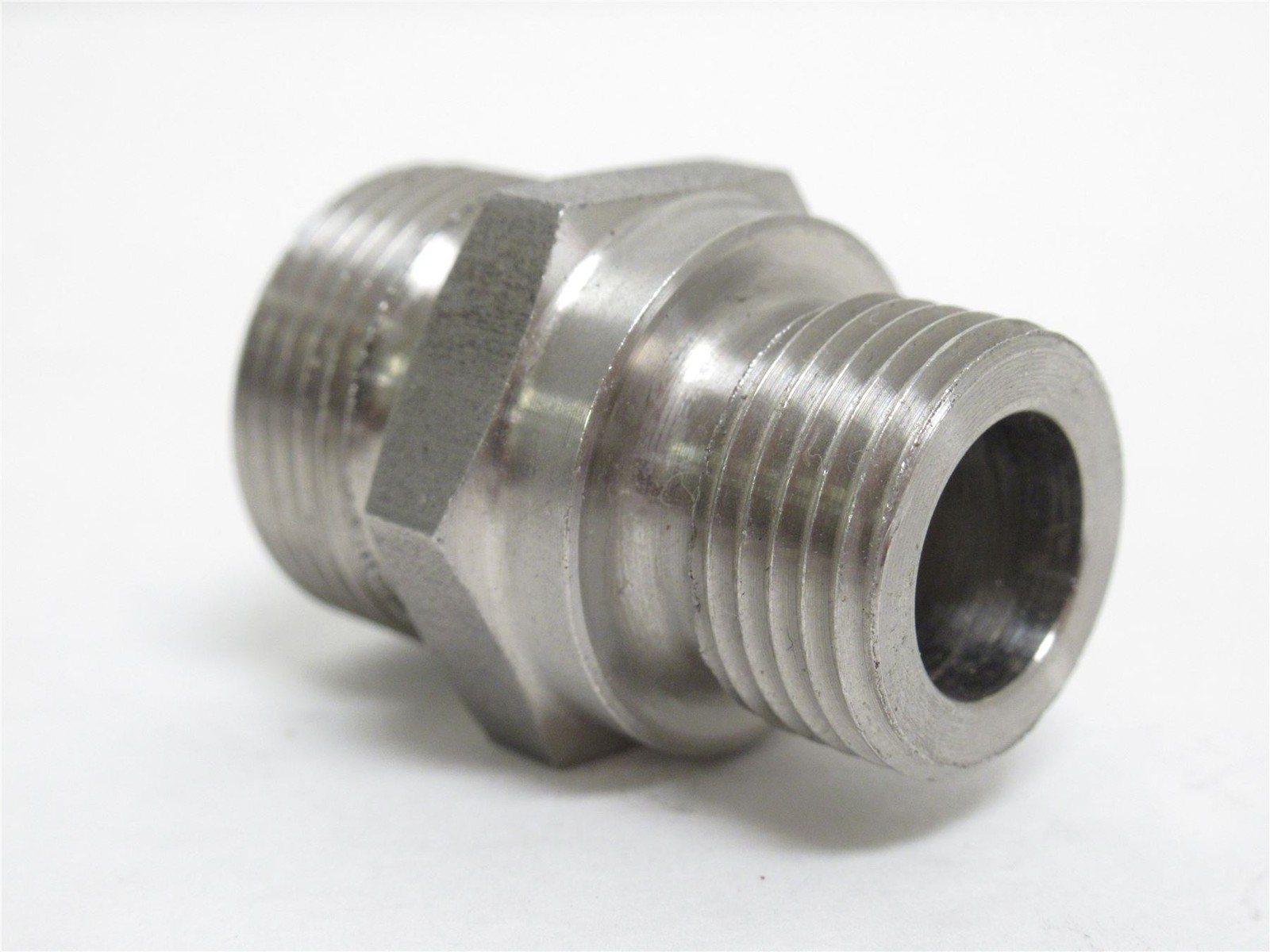 234209 New-No Box; Scan American 601079 Straight Connector; SS; M33