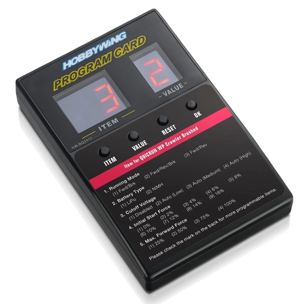 HWI30501003 LED PROGRAM CARD