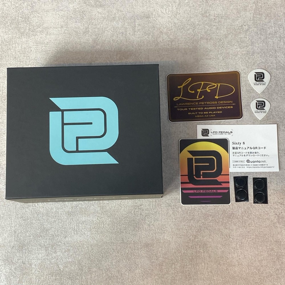 LPD PEDALS Sixty 8 Effects Pedal New
