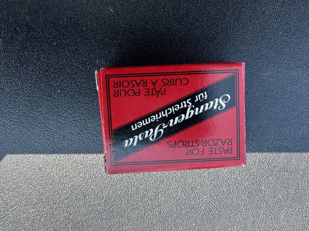 Herold - Solingen Red/Black Solid Strop Paste