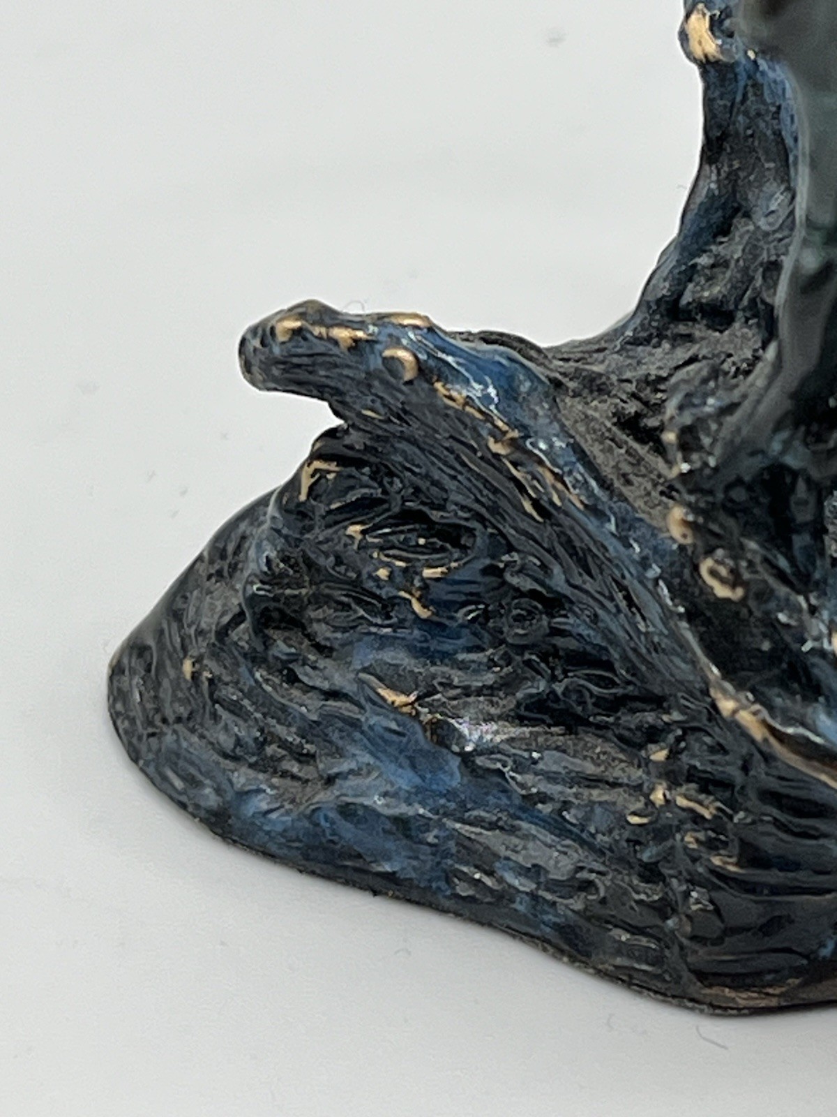 Joseph Francis Quillan "Babies Breath" Bronze Dolphin Sculpture Signed Ltd Ed