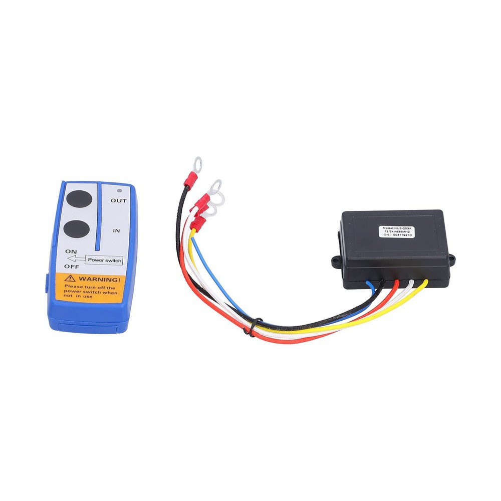 Dump Trailer Remote Kit-Winch Control Kit, 12V Electric Winch Remote...