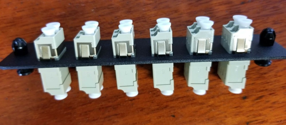 12 Fiber LC Adapter Plate