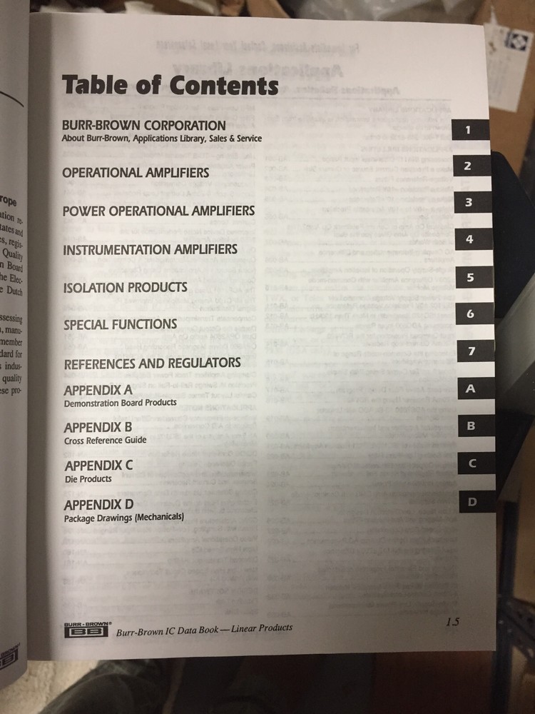 Data Book = Burr-Brown Semiconductor Year Set 1994 + Engineer Reference = Lot