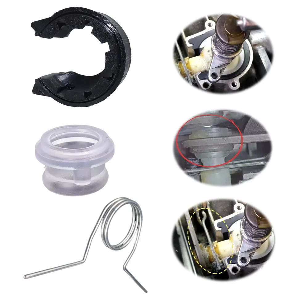 Gear Linkage Selector Shell Shift Rod Lever Bushing Spring Kit For VW Golf MK4
