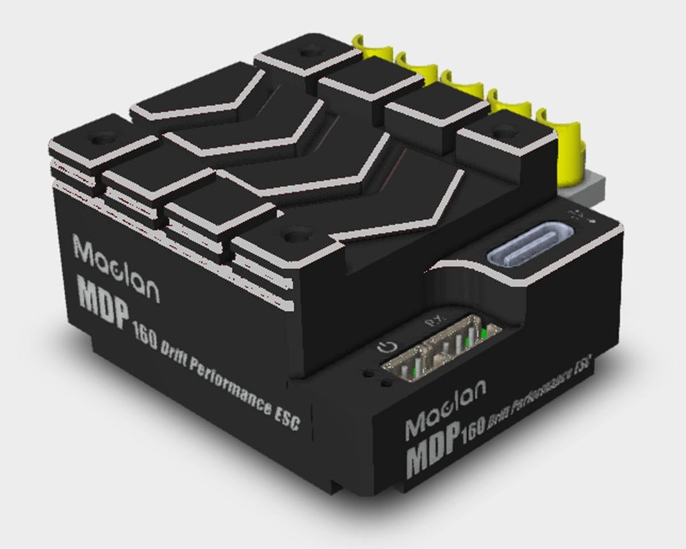 Maclan MDP 160A High Performance 1/10 Drift ESC (Silver) [MCL2018]