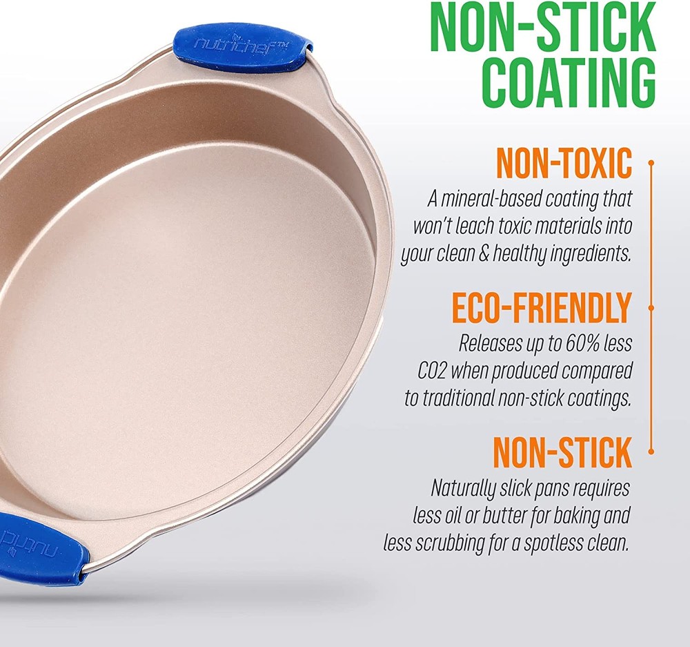 Nutrichef BKNCSBSG36RPAN Round Pan