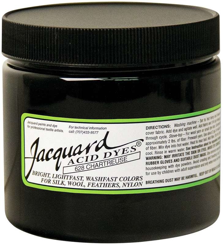 Jacquard Acid Dyes 8oz Chartreuse