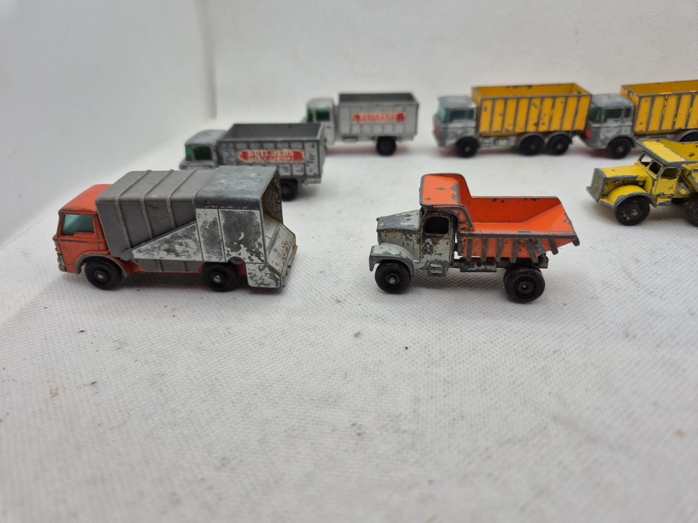 matchbox lesney bundle Construction Vehicles X7 Vintage