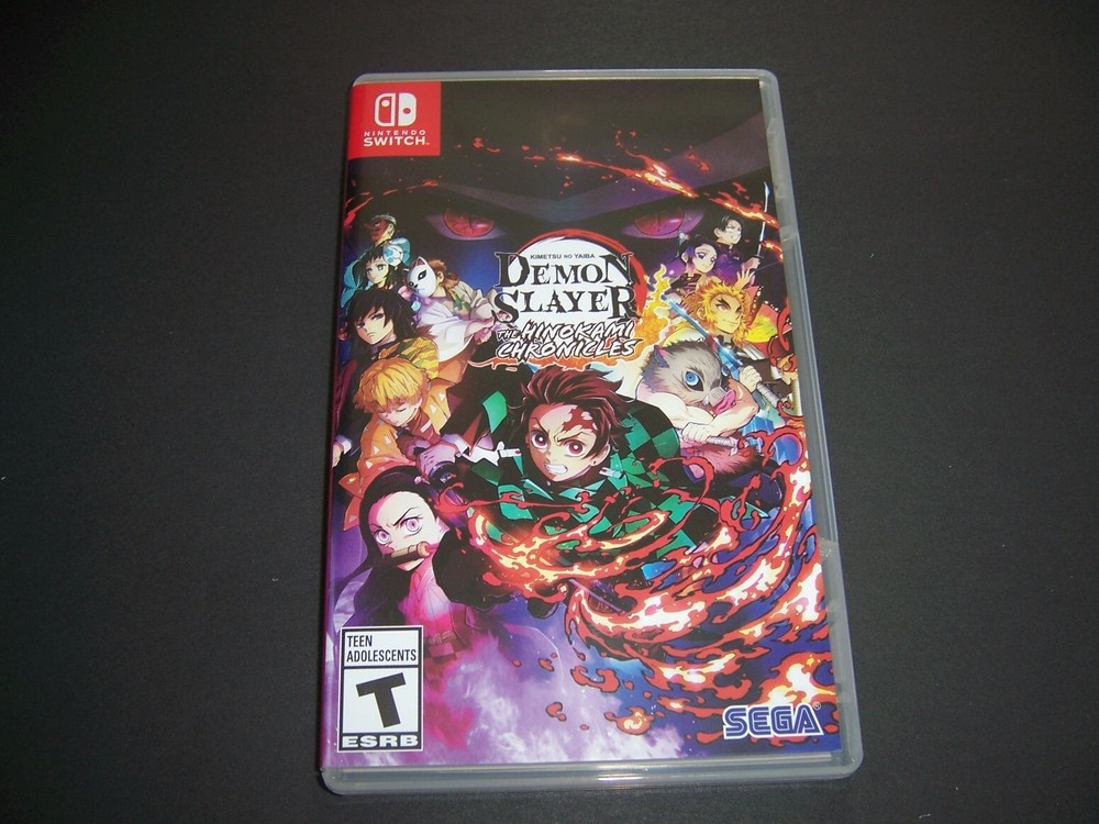 Authentic Case ONLY Replacement Nintendo Switch Demon Slayer Hinokami Chronicles