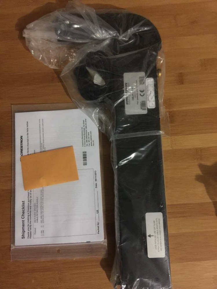 CRESTRON CBLR-AUDIO Cable Retractor for FlipTops Tabletop Box, AUDIO CBLR2