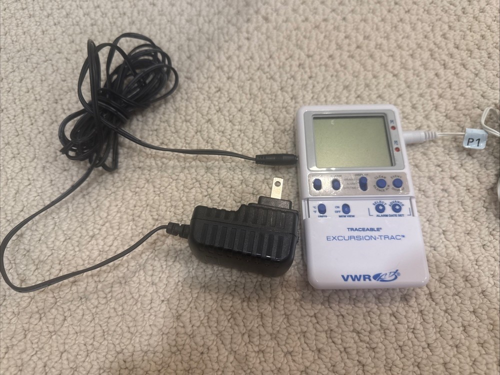 VWR Traceable Excursion-Trac Data logger Thermometer 10048-618 With Probe
