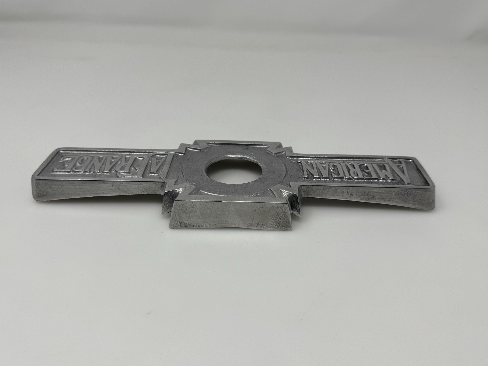 American LaFrance GMC Cosmopolitan Fire Engine Truck Radiator Emblem 1927-31