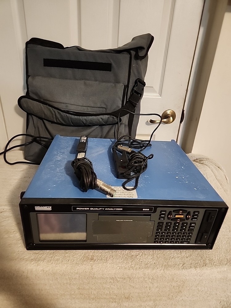 Dranetz Technologies BMI 658-400 Power Quality Analyzer Powers On Not Tested