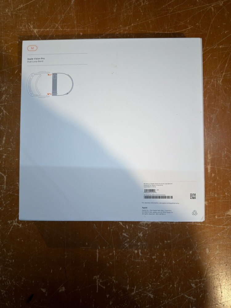 New Genuine Apple Vision Pro Dual Loop Band - Small and Medium
