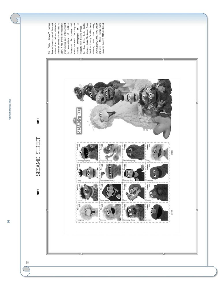 2019 U.S. Commemorative Singles COMPLETE Supplement (White Ace Alternative)