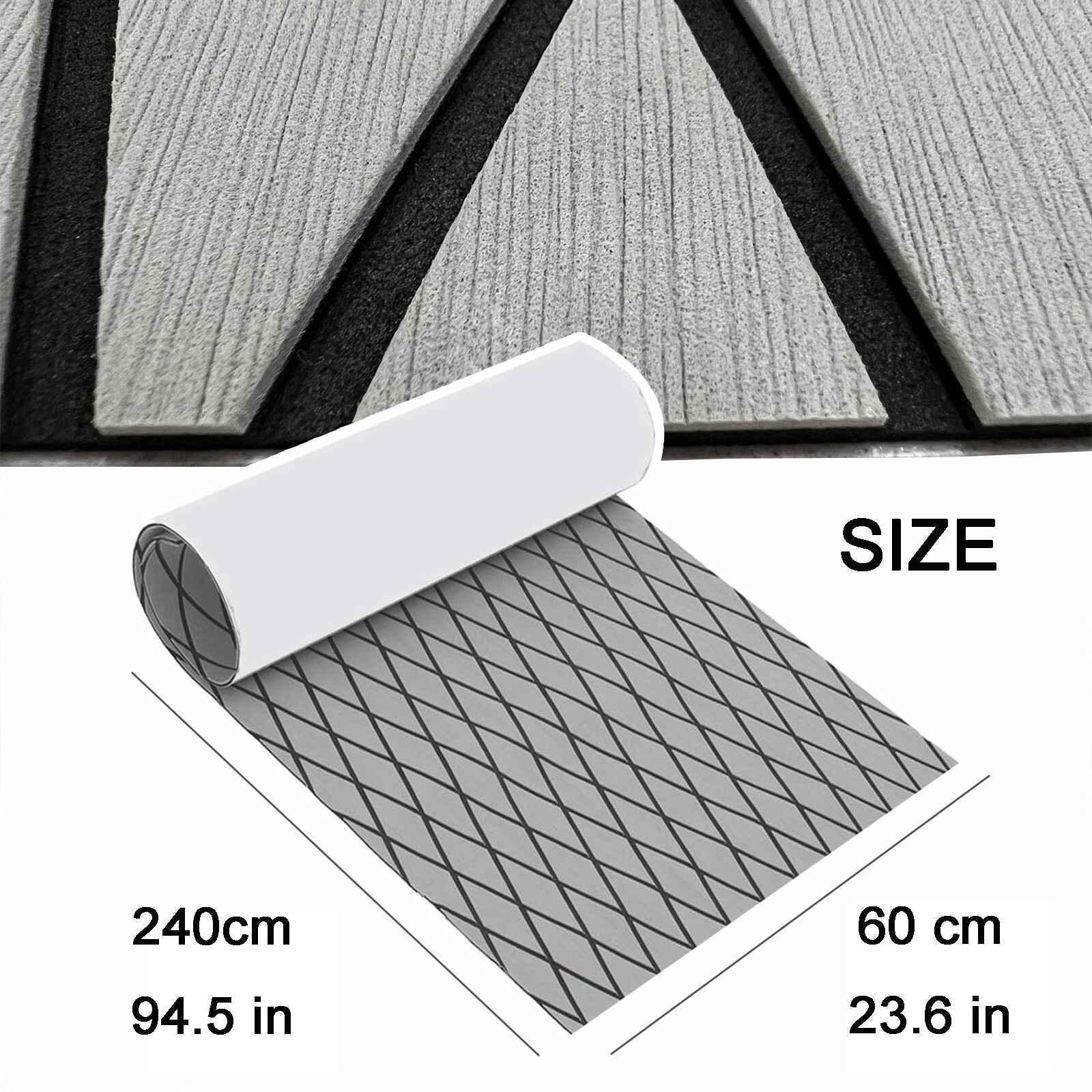 Diamond Type EVA Foam Boat Decking Sheet Mat Marine Flooring Yacht Non-Slip Pad