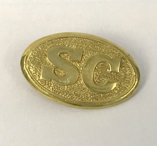 Confederate South Carolina Belt Buckle