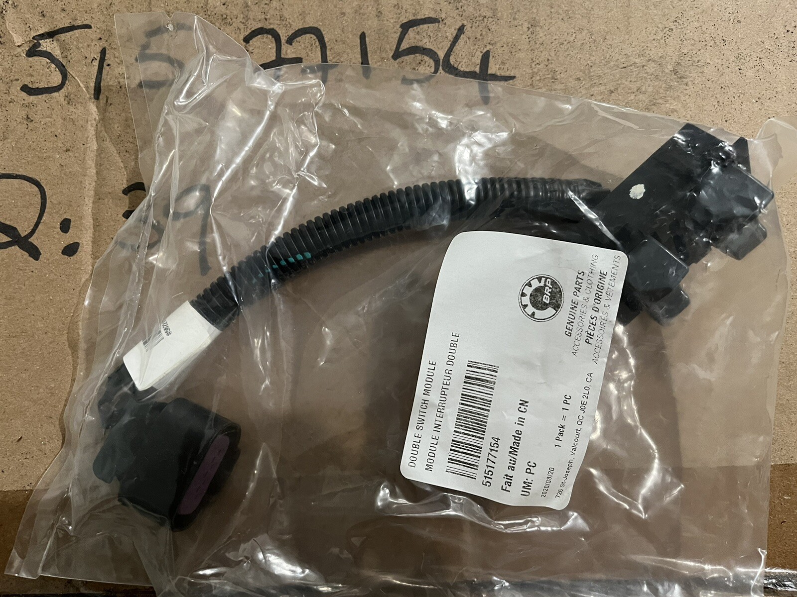 BRAND New Genuine Ski-Doo 800 Handlebar Grip Heater Warmer Control 515177154