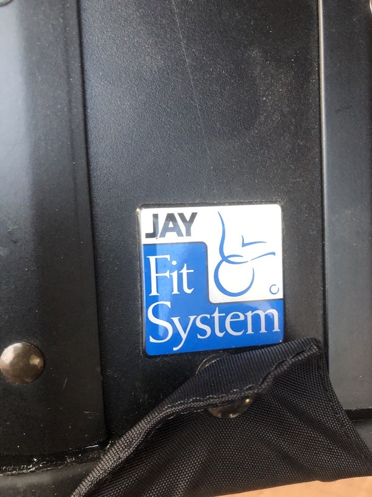 Jay Fit Backrest Shell with Cushion & Mounting Brackets, 10” Wide × 14” Height