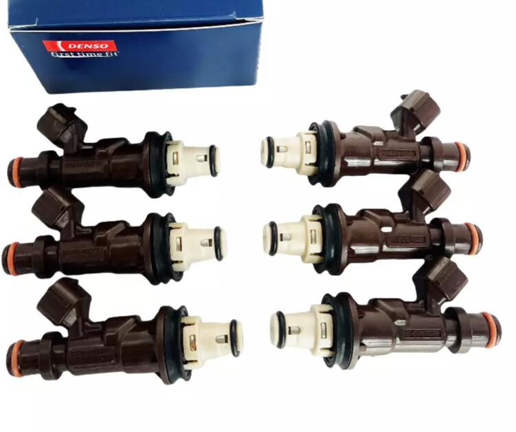 6X OEM DENSO FUEL INJECTORS 23250-62040 99-04 TUNDRA TACOMA 4RUNNER 3.4L V6