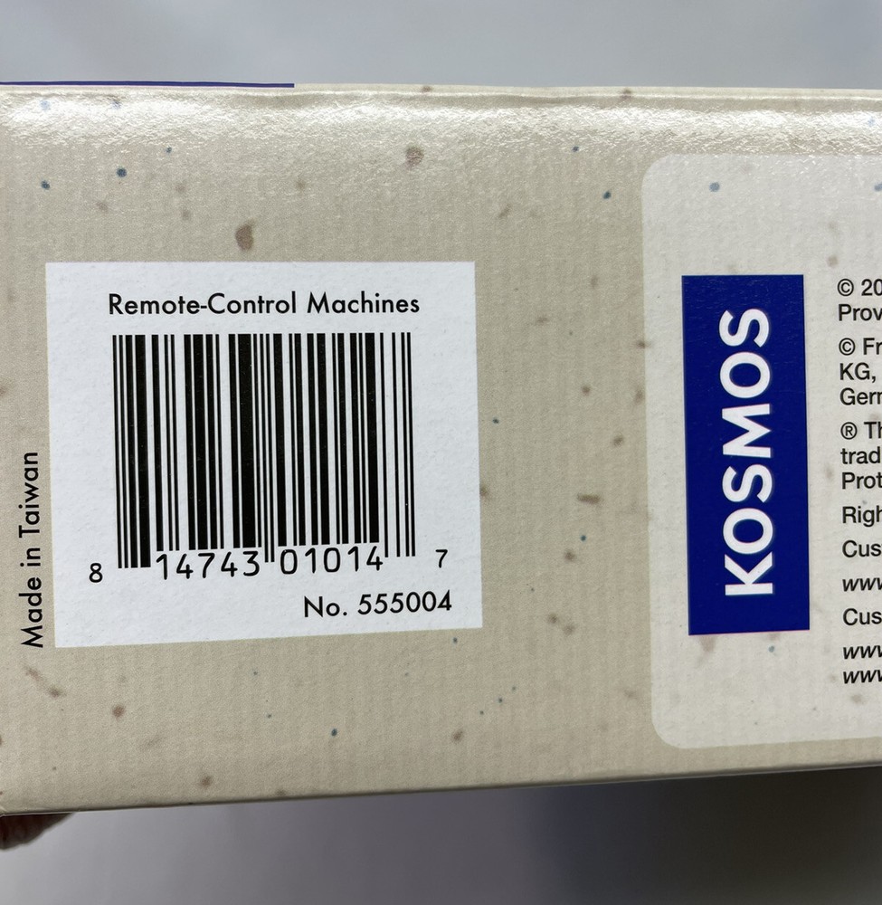 Thames & Kosmos Remote Control Machines Construction Kit Experiment Kit (New)