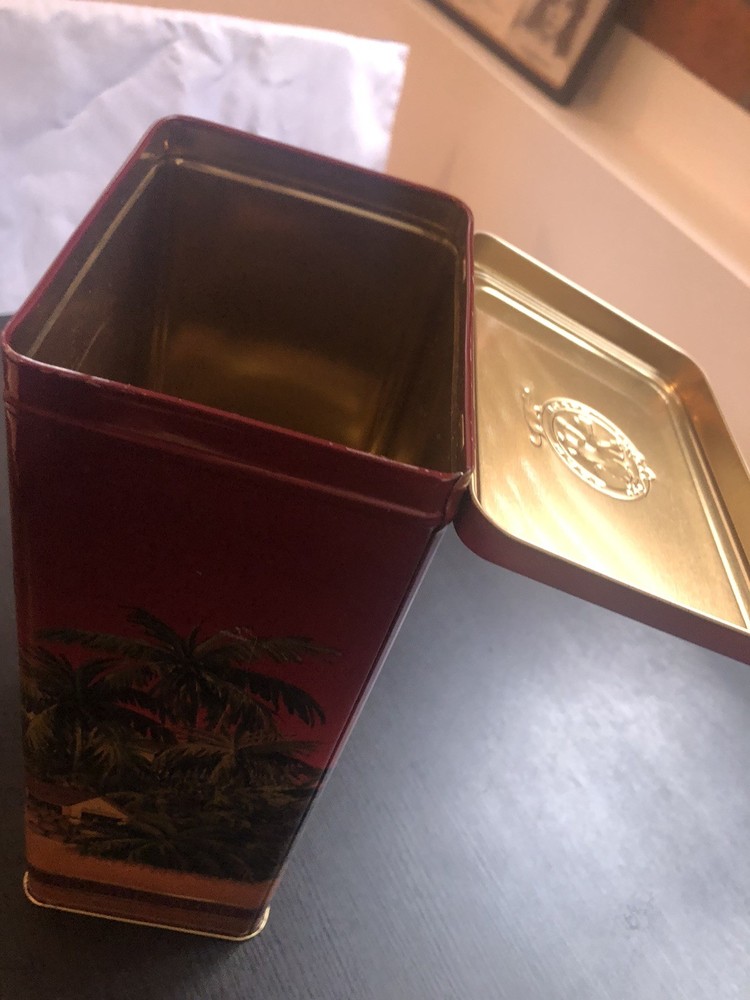 Apple Esata EMPTY Jamaica Rum Tin. Ref:01