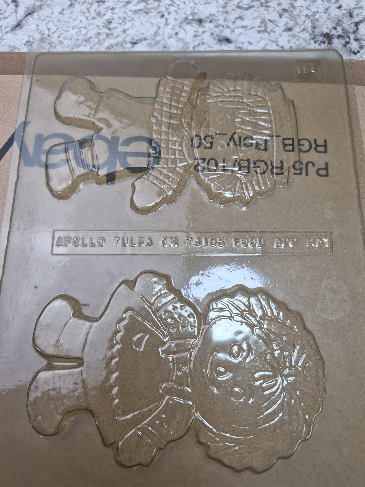 Vintage Apollo Raggedy Ann Andy Chocolate Candy Soap Mold PJS RGB/102 USA