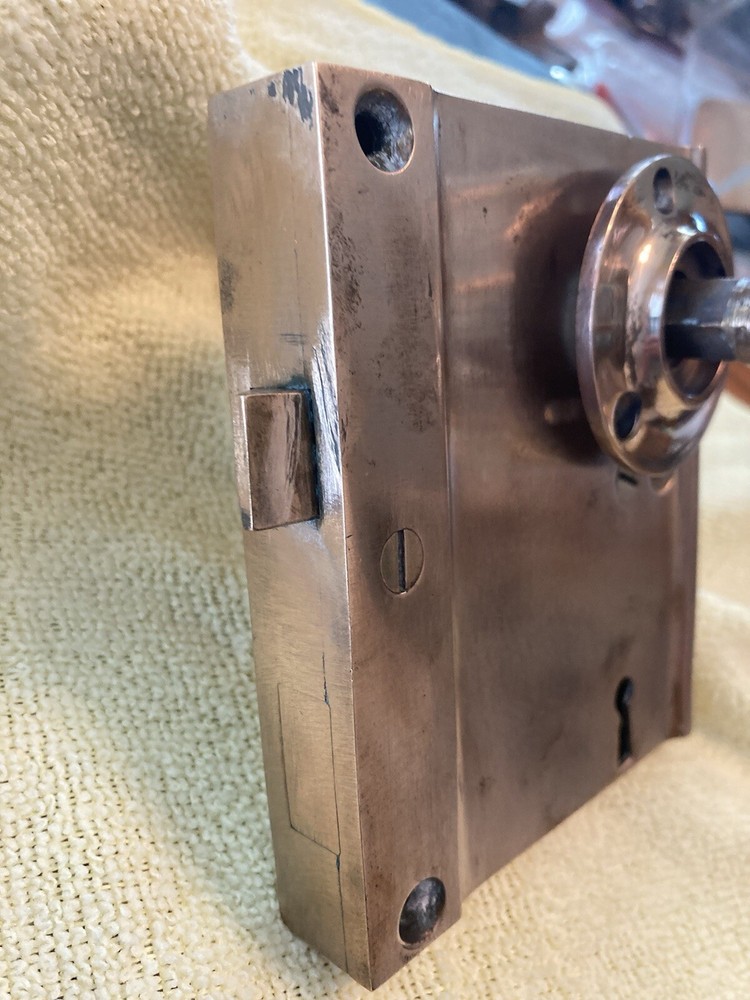 Brass Surface Mounted Door Lock