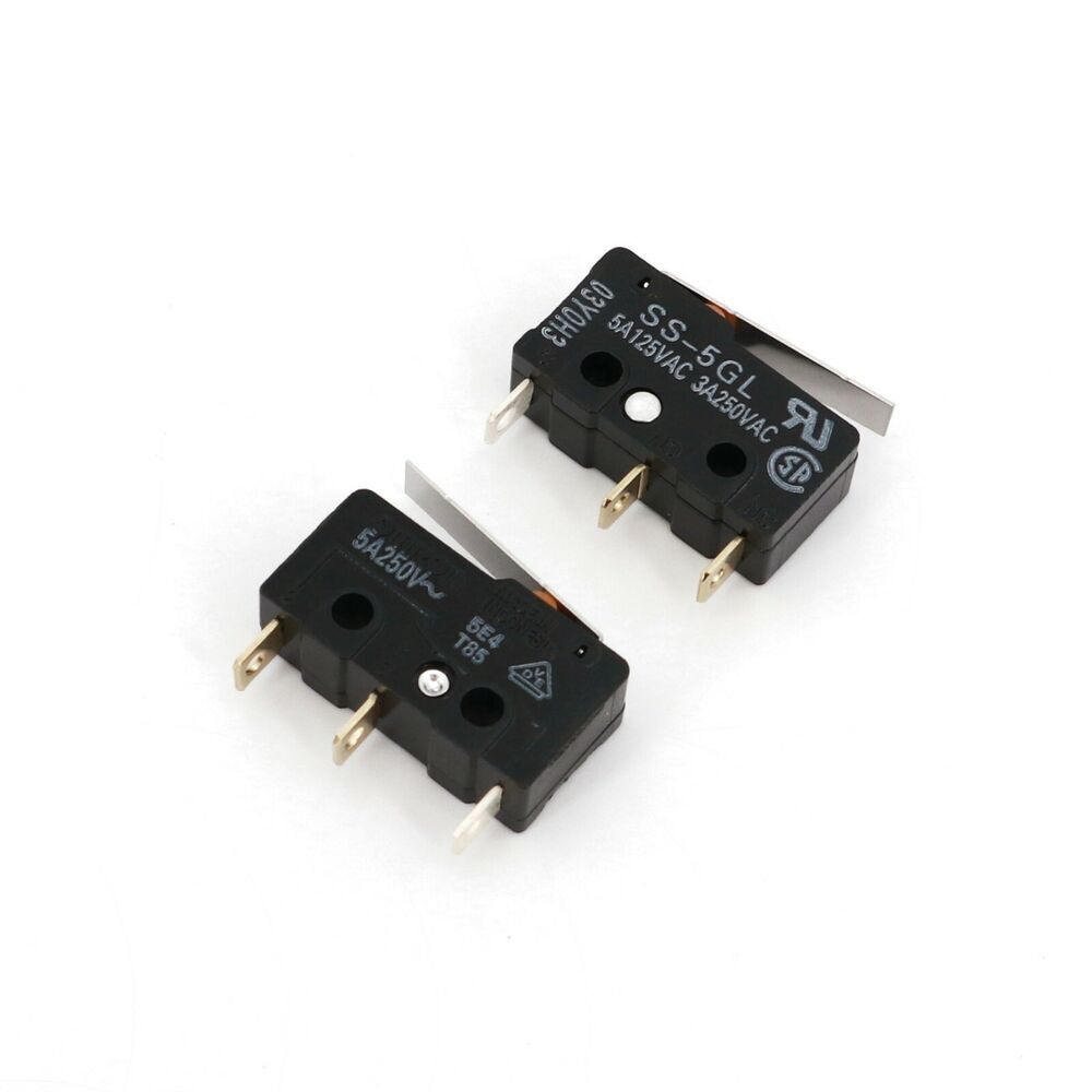 50pcs OMRON SS-5GL Hinge Lever 3Pin SPDT Subminiature Basic Limit Switch-