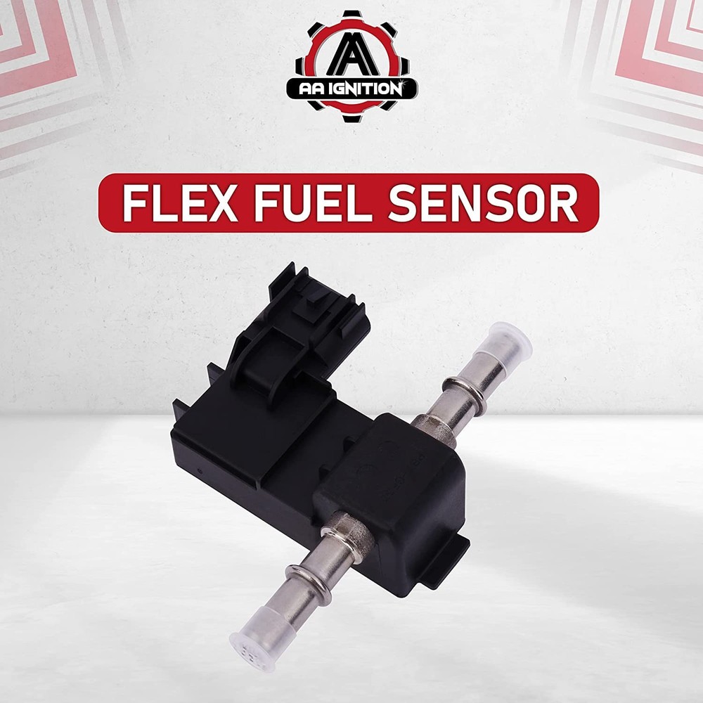 Replacement Flex Fuel Sensor, Compatible with Buick, Chevy, Cadillac, GMC -