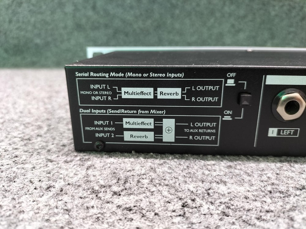 TC Electronic M350 Dual Engine Reverb Effects Processor Multi Effect Junk