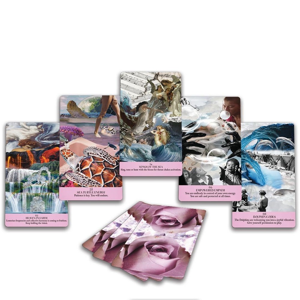 Divine Codes Oracle Cards Deck Violet Version Sacred Scribe Publishing SSP002
