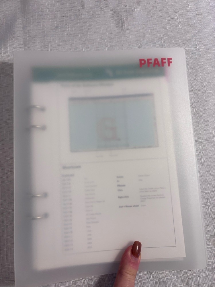 PFAFF 3D Creative Sketch Embroidery Software