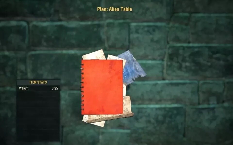 (Xbox) Alien Table Plan