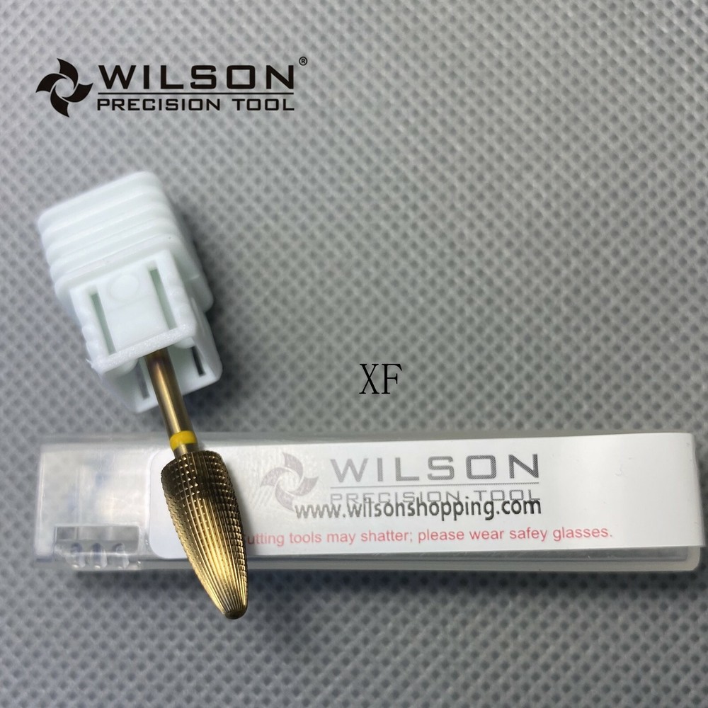 WILSON Carbide Nail Drill Bit, Typhoon Bit Tin 2-WAY